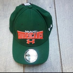 New Under Armour Miami Hurricanes Cap